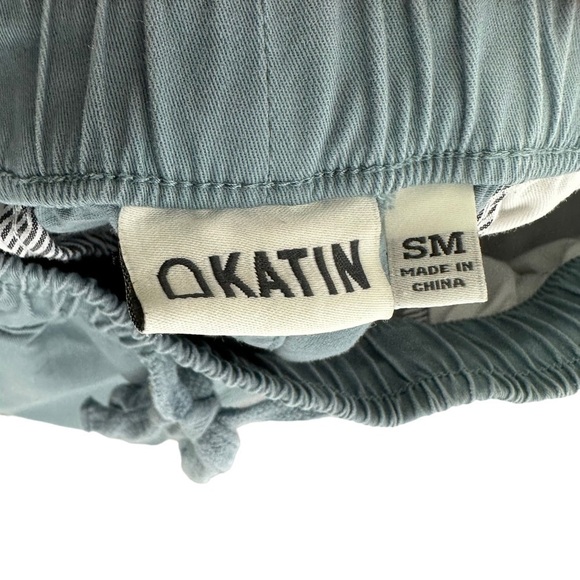 Katin Boys Patio Drawstring Elastic Waist Shorts Sz Small Blue Casual 8” Inseam - Picture 10 of 11